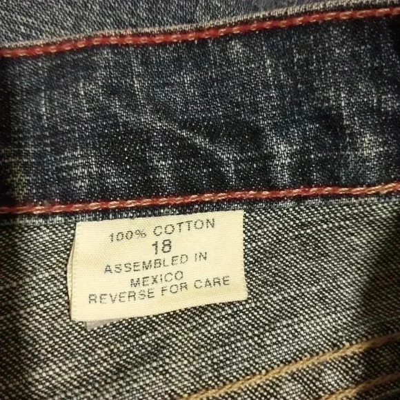 NWT North Crest vintage Jean capris size 18A - Picture 5 of 6